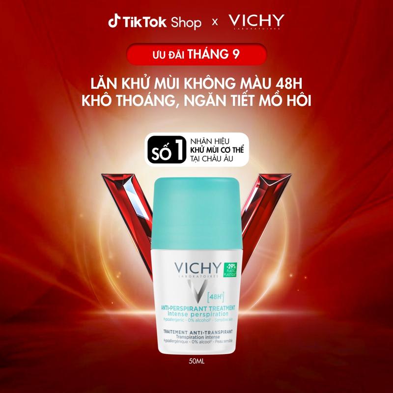 Lăn khử mùi khô thoáng, ngăn tiết mồ hôi vùng da dưới cánh tay lên đến 48H…