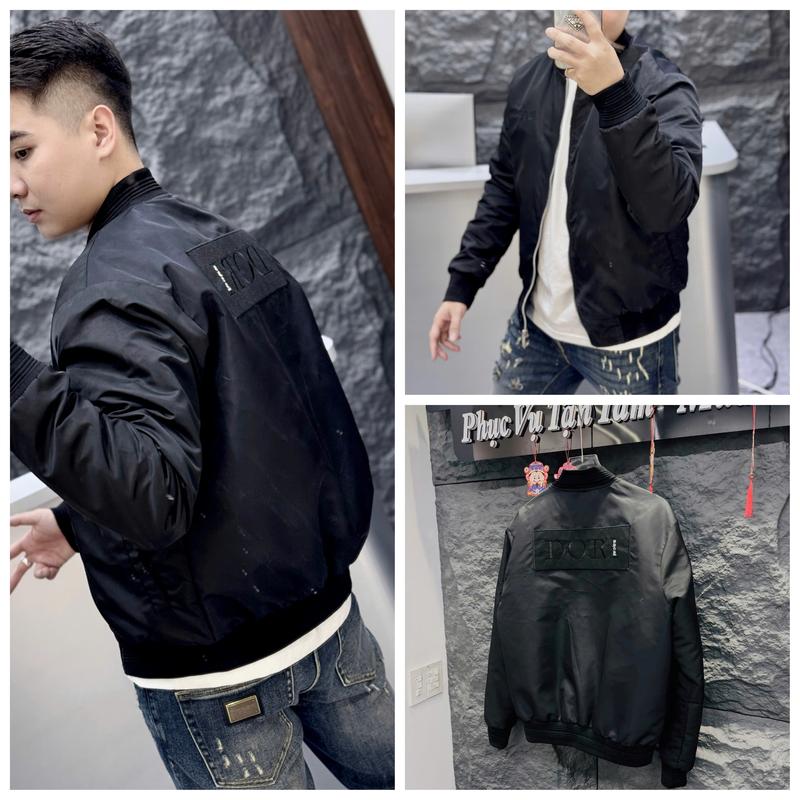  Áo Khoác Bomber Nam Nữ   NEW   Ba Lớp có lót bông hình quả trám bên trong cản gió chống tia UV menwear  Nam Anh Boutique Menswear 