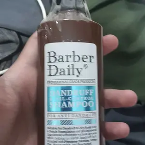 Barber Daily Dandruff & Oil Control Shampoo Bottle 165 mL
