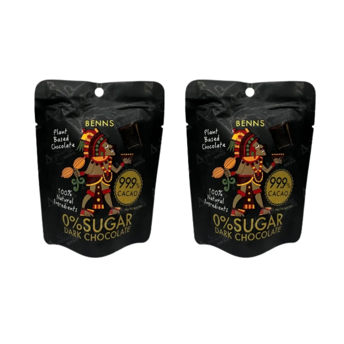 [Bundle of 2] Benns Plant Based Dark Chocolate Snack Bundle 40g x 2