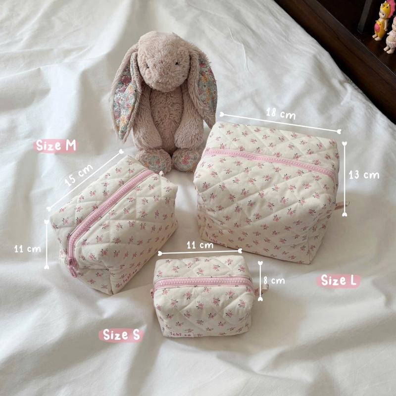  Pouch Ciin - Hộp đựng đồ makeup chần bông - ICHI.SG 