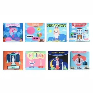 Soft Book Mini Bayi dan Balita Buku Kain Bunyi Kresek Anak