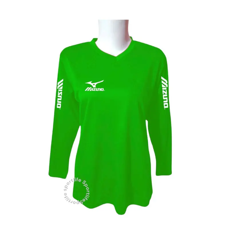 Baju Atasan Olahraga Wanita Jumbo Lengan Panjang Ladies Zumba Aerobic Running Fitness Yoga Kaos Senam Wanita Muslimah Sporty cepat kering anti bau Polos 4