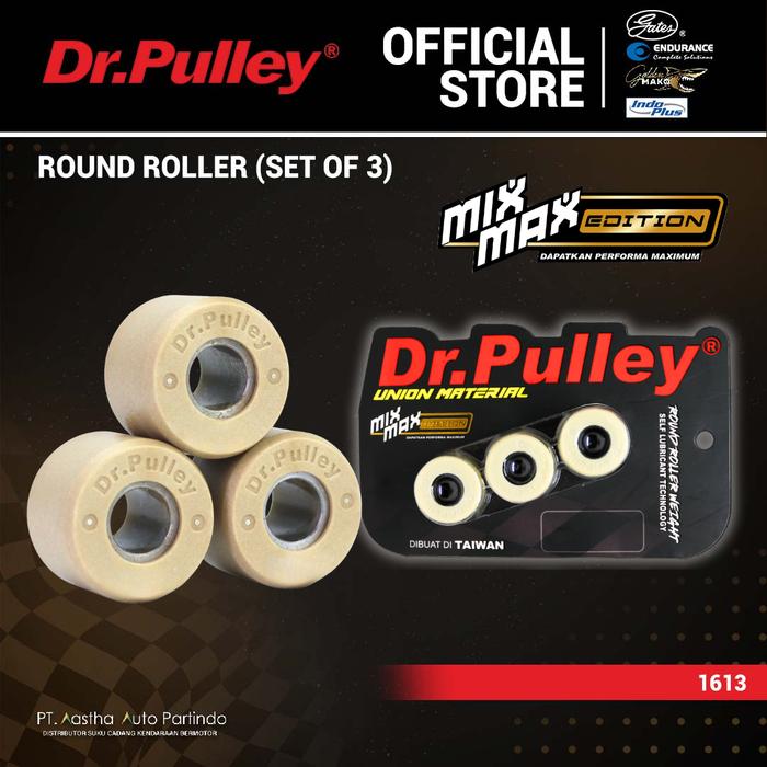 Gambar ROLLER DR PULLEY [MIX/MAX] 8-12GR BEAT/SPACY/SCOOPY (KARBU 110-115CC)- TYPE 1613 SET OF 3PCS - 8 GR dari Aastha Auto Partindo Kota Administrasi Jakarta Barat Tokopedia