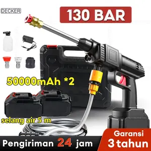 DECKER Alat Cuci Mobil Jet Cleaner Mesin Cuci Motor Pompa Mesin Steam Power Spayer Alat Portable Nirkabel