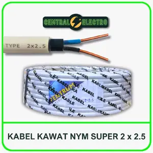 Kabel Listrik Kawat NYM Super 2 x 2.5 (30 Yard)