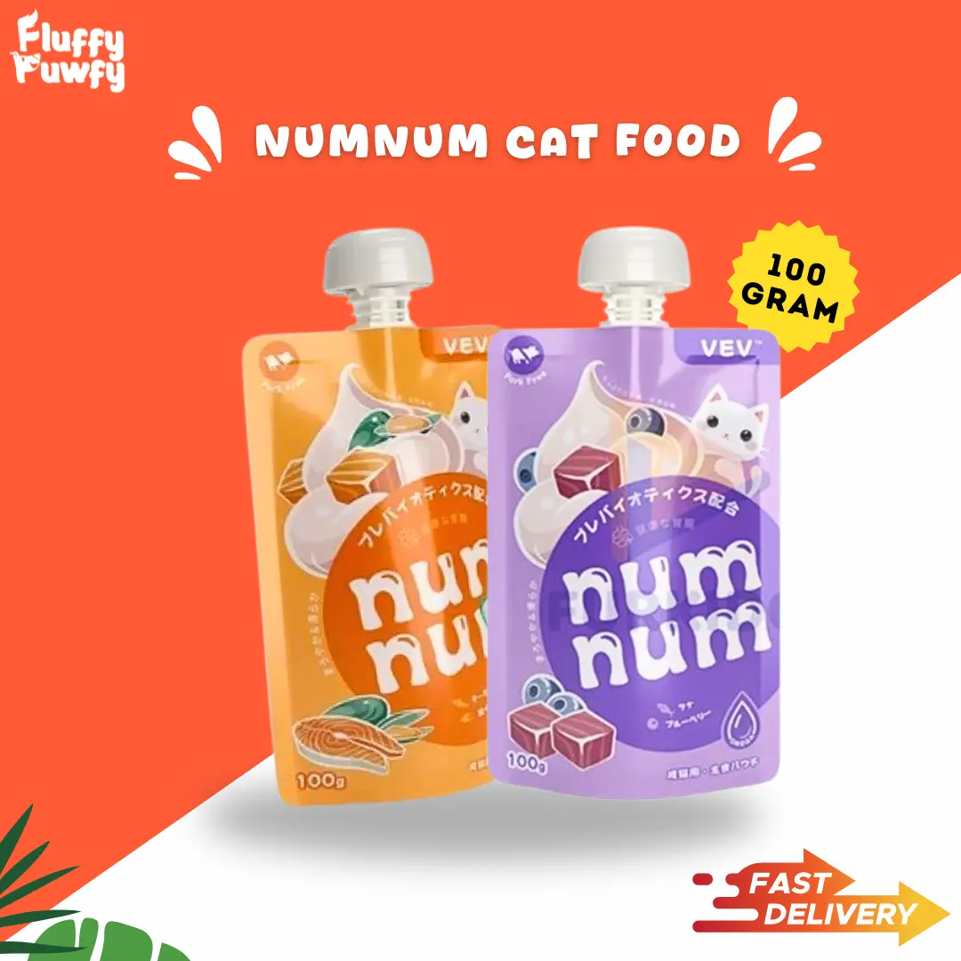 Num Num Cat Food 100gr Makanan Basah Kucing