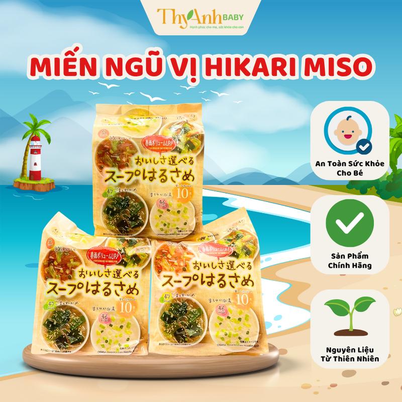 Miến Ăn Liền Ngũ Vị Hikari Miso Nhật Bản Cho Bé