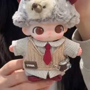 (10CM) baju boneka dimoo labubu hirono hacipupu crybaby dreamiez gomdo cheetah