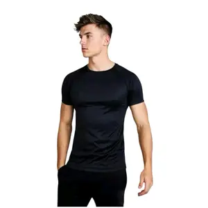 BAJU MANSET BASELAYER LENGAN PENDEK KAOS OLAHRAGA GYM FITNETS UNISEX BB 45-80 KG