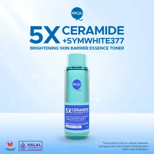 Pipiqiu 5X+SymWhite377 Brightening Skin Barrier Essence Toner 150ml (PCST) Ceramide Mencerahkan Wajah