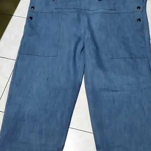 Fatgoods Overall Jumpsuit Baju Kodok Bigsize Denim Washing Material Premium Nyaman Cutting Loose & Drop Shoulder Cocok untuk Daily Outfit