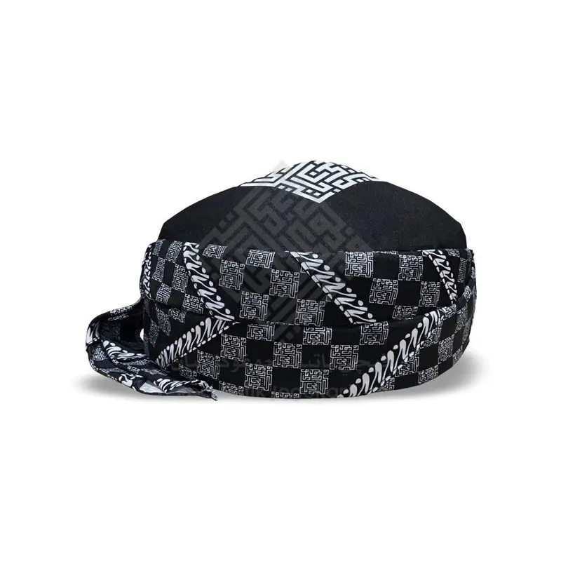 Peci Batik Jogokariyan Motif Logo Peci Batik Jogokariyan, Warna Hitam Exclusive, Bahan Adem, Motif Hitam Premium, Songkok Pria Dewasa & Anak-Anak, Peci Hitam Viral, Kopiah Muslim Keren Katun Kain Nyaman 0