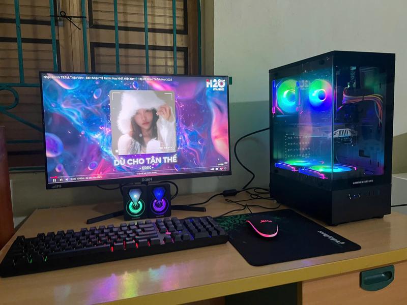 Bộ Máy Chơi Game Pubg Pc- GTA5- Valorant- Liên Minh- Fo4- CF...Live- Làm Việc!