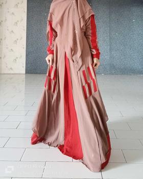 Product Review of Malmira - Gamis Syari Wanita Muslim Bahan Ceruty Babydoll Set Khimar Dua Layer terbaru Manset Panjang Dress Mewah Ceruti from 🦋**🦋 1