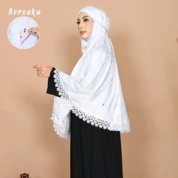 BERGO HIJAB UMROH DAN HAJI BERSAKU SUTRA MILO PREMIUM EXKLUSIVE BISA BAYAR DI TEMPAT 0