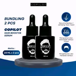 COPILOT HAIR BOOSTER SERUM ORIGINAL Menumbuhkan Rambut Pelebat Rambut dan Brewok | Perawatan Rambut