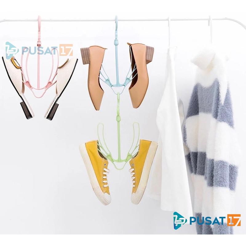 HANGER SEPATU / GANTUNGAN SEPATU SANDAL / HANGER PAKAIAN / SHOE HANGER PVC 0
