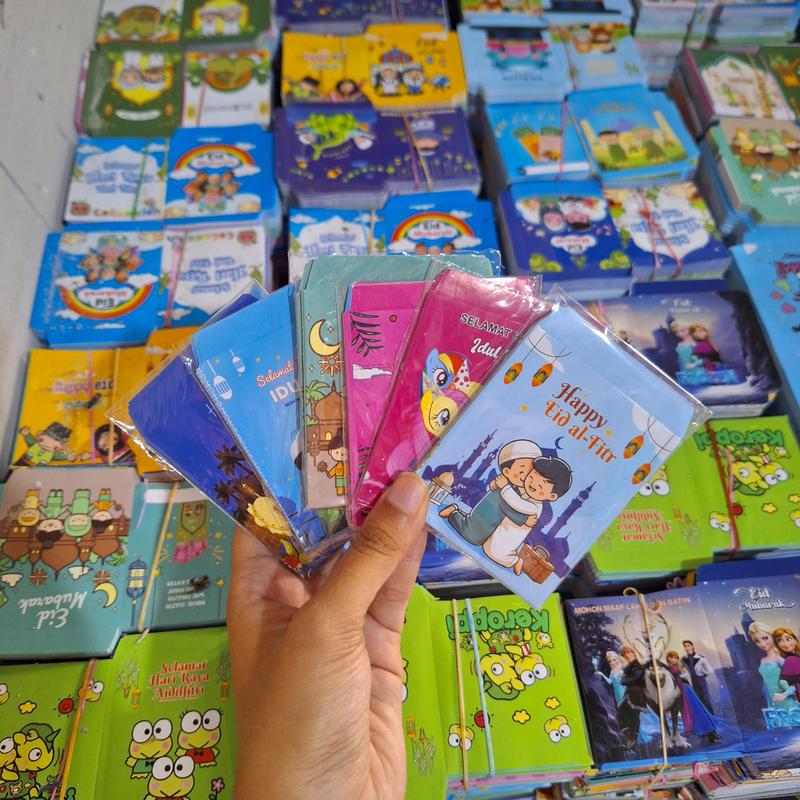 (1200 Lembar) PAKET USAHA AMPLOP LEBARAN MINI PAKET SATU KILO SIAP PAKAI 5