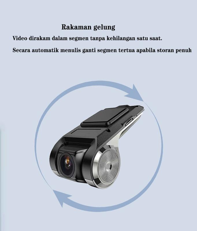 HD Car Dash Camera USB Front DVR Camera Night Vision Registrator Recorder With ADAS For Android Player Dashcam 7