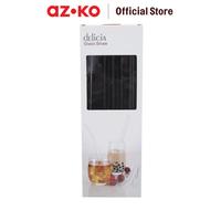 Gambar AZKO Delicia Sedotan Kaca Borosilikat Set 5 pcs Transparan Straw Kaca Sedotan Bening Reusable Straw Sedotan Minum dari AZKO Indonesia Kota Cirebon 2 Tokopedia