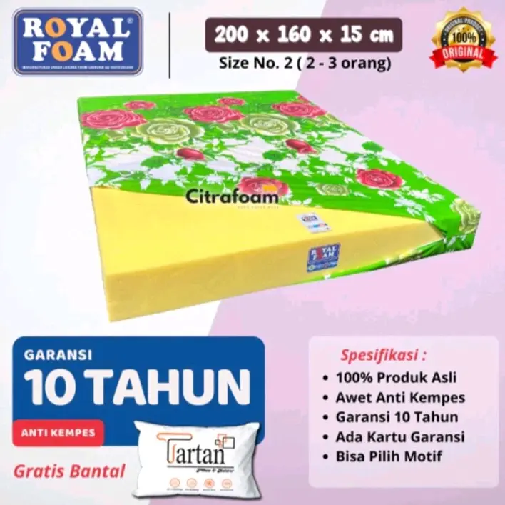 Kasur Busa Royal Foam Promo Bergaransi 10 Tahun - Furniture 2