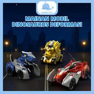 Mainan Mobil Mobilan Dino Saurus Deformasi - Mobil Dinosaurus Truck - Bisa Berubah Jadi Robot - Mainan Anak Umur 6 Tahun Laki Laki Toy