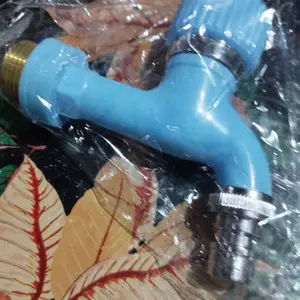 Kran Air Plastik pvc Keran Kamar Mandi Tembok Mahkota 3/4 Inch Honxi
