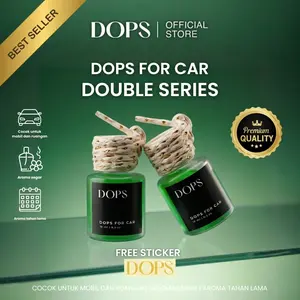 Dops for Car Double Series - Parfum Gantung dan Ruangan l  Exclusive Car Fragrance l Free Sticker