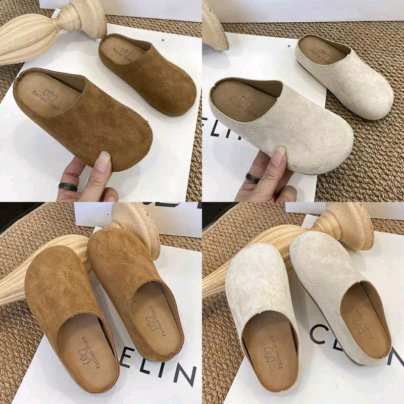  960 - Giày sục  PHOM NHỎ +2cm   chất da lộn cho bé trai và bé gái 