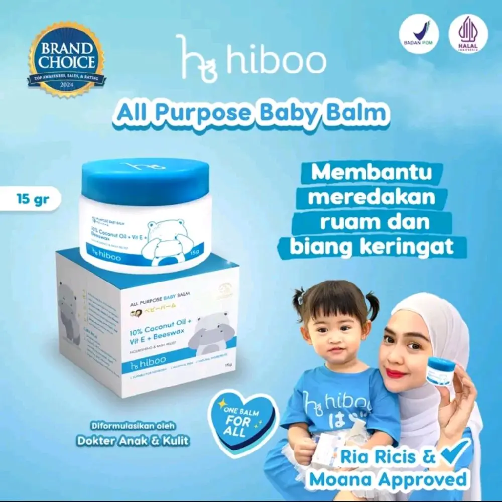 hiboo All Purpose Baby Balm 15g