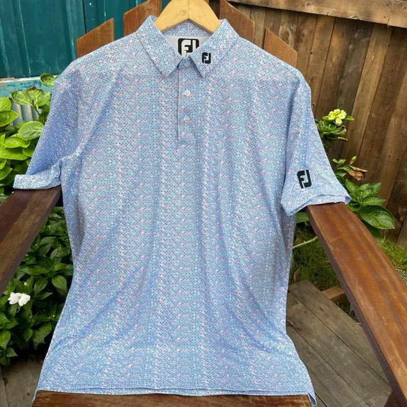 Áo Thun Golf Nam Hàng VNXK, công nghệ in kỹ thuật số cao cấp, Form áo sang trọng, Chất liệu vải thun lạnh co giãn 4 chiều quần