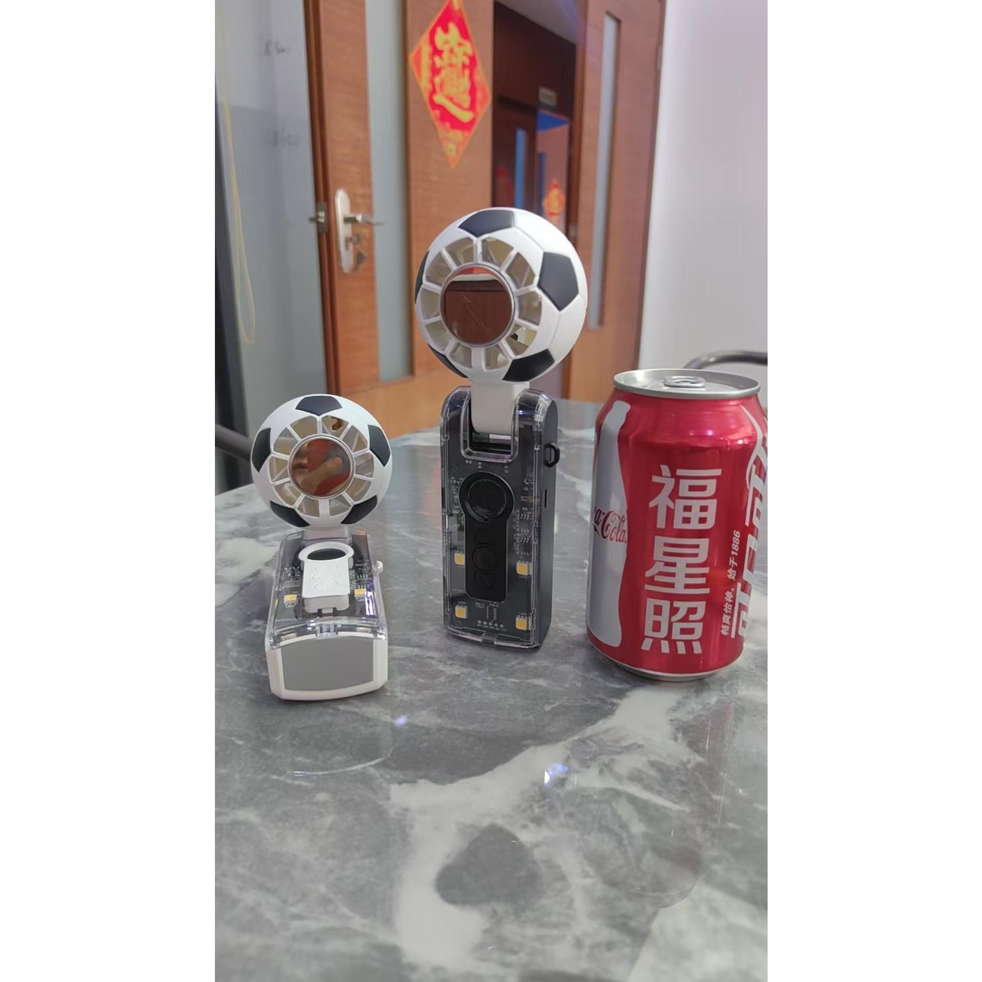 Kipas Tangan Mini Portabel USB Isi Ulang Layar Digital Kecepatan Tinggi | Mini Portable Handheld Fan USB Rechargeable Digital Display High Speed