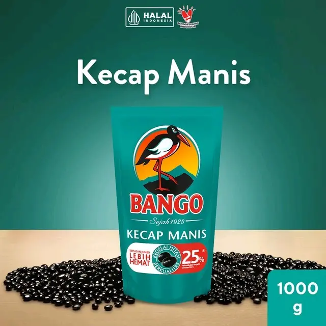 KECAP MANIS BANGO UKURAN 1000gr/736ml