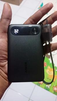 Product Review of Mini Powerbank Anker 10.000 mAh Fast Charging 22,5W PD with USB-C Cable - A1257 from S**o 0