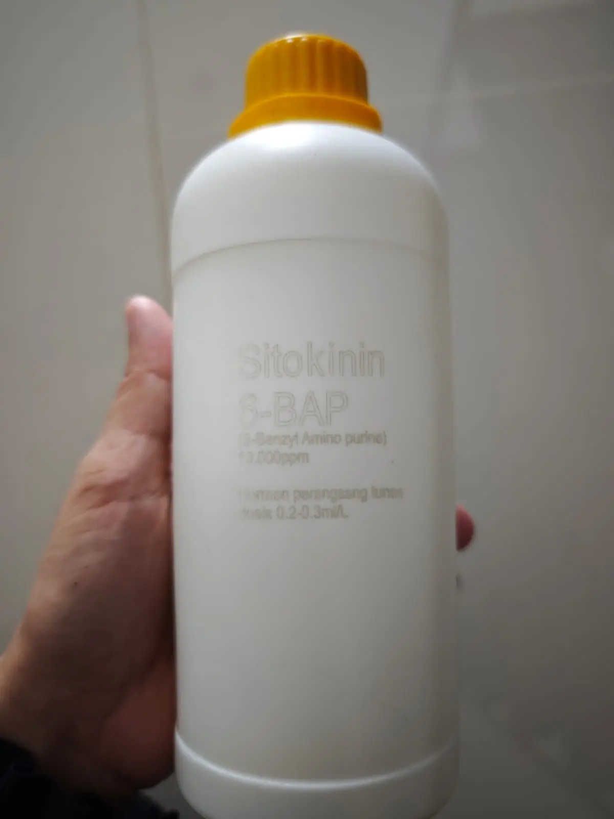Hormon sitokinin bahan aktif 6-Benzyl Amino Purine kadar 10.000ppm