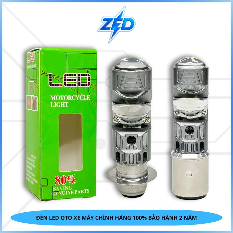 Đèn Pha Bi Cầu X6 ZED LIGHT - 12W Chân M5 Và Chân H6 BA20D Lắp Xe Máy Đời Cũ Năm 2006 Đổ Lại SCR Cup82 Zip Piaggio Dream Wave Sirius Jupiter Future Exciter ...