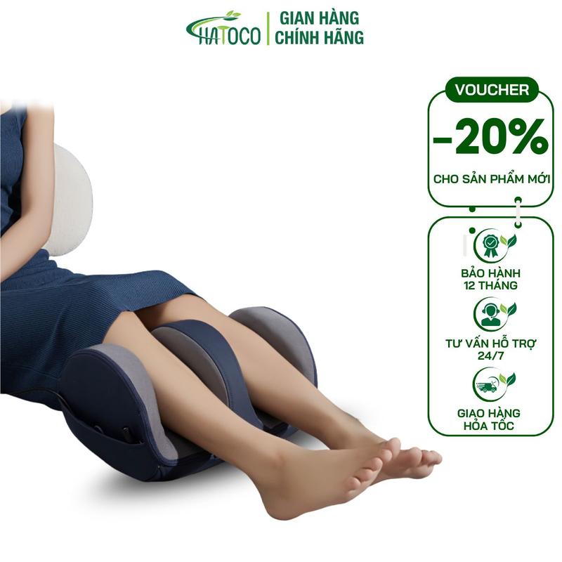 Máy Massage Vùng Chân Không Dây Hatoco HTC-01 3 Chế Độ Massage Và Chườm Ấm Hiệu Quả Massage Đa Vùng