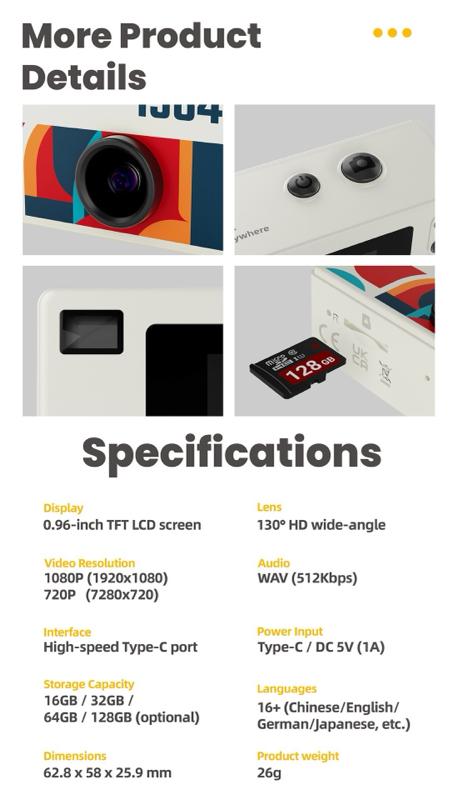 READY! G6 Black Thumb Camera Mini Keychain Retro Camera Foto 12MP, Video 1080 HD, Rekam Audio READY! G6 Black Thumb Camera Mini Keychain Retro Camera Foto 12MP, Video 1080 HD, Rekam Audio