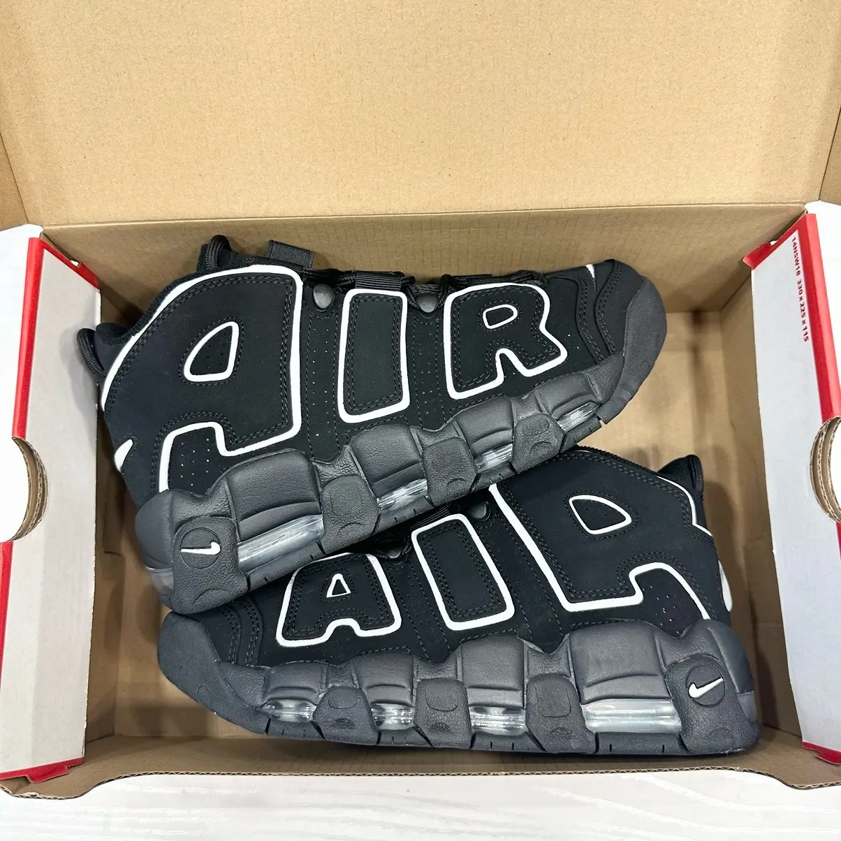 SEPATU SNEAKER PRIA N UPTEMPO BLACK WHITE