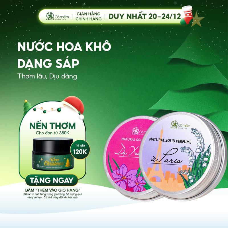 Nước Hoa Khô Thiên Nhiên Cỏ Mềm HomeLab 10g