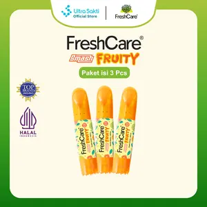FreshCare Smash Fruity - Double Inhaler+Kerokan+Roll On+Pijat dan Relaksasi