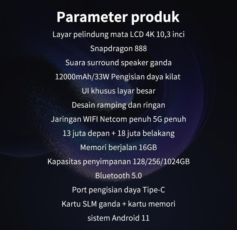 MatePad H13 Pro 10.3" Tablet [16GB+1TB] | Pengalaman Pro Layaknya PC | 120Hz OLED Real Color FullView Display | Ultra-tipi