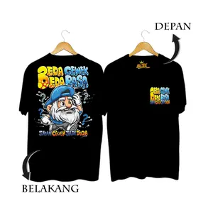 Kaos Dewasa Kata-kata Lengan Pendek Keren dan Kekinian MT-85 Baju Distro Combed Pria Pasangan Panjang Oblong Nyaman Lembut Katun Wanita Tangan Hitam Polos cowok bajudistro Atasan Putih hitam