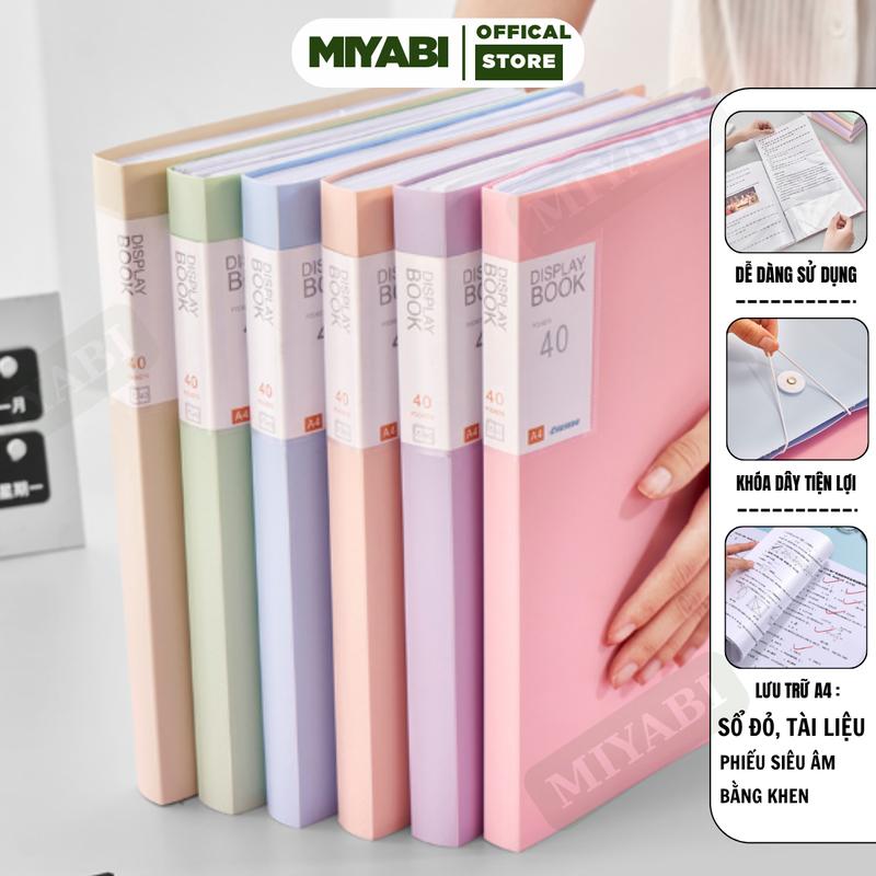  File lá đựng tài liệu a4 nhiều ngăn - sổ lưu hình siêu âm cute - túi đựng tài liệu đựng - file lá đựng giấy a4 30 60 Lá Họa Tiết Cute 