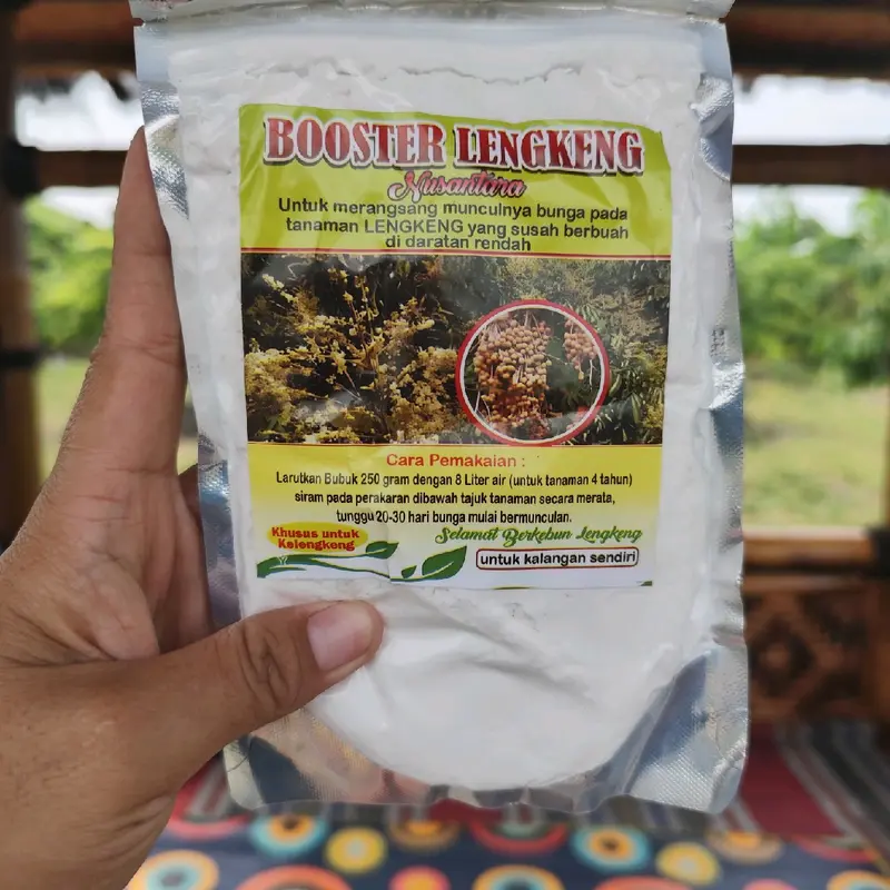 Pupuk boster kelengkeng kemasan 250gram serbuk murni 4