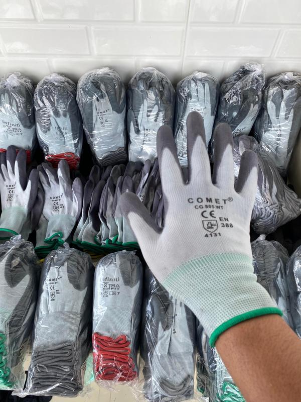 Isi 3 Lusin Sarung Tangan Kerja Karet Safety 6