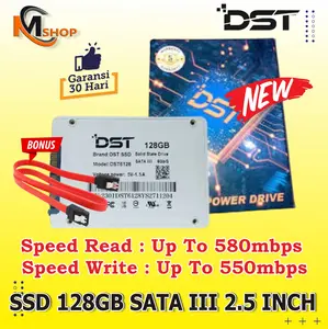 SSD 128GB SATA MERK DST Murah bergaransi