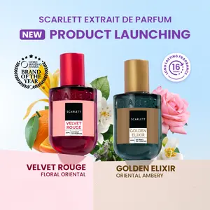 SCARLETT Velvet Rouge / Golden Elixir Extrait De Parfum 30ml (BEST SELLER!) - Unisex - Parfum Wanita - Wangi Mewah SCARLETT Velvet Rouge / Golden Elixir Extrait De Parfum 30ml (BEST SELLER!) - Unisex - Parfum Wanita - Wangi Mewah