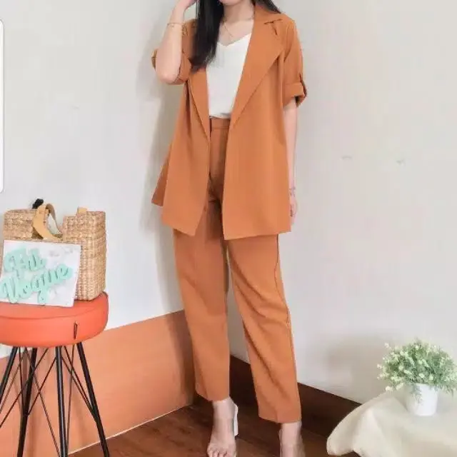 NEW ARRIVAL SETELAN BAJU KERJA FORMIL WANITA A6 2
